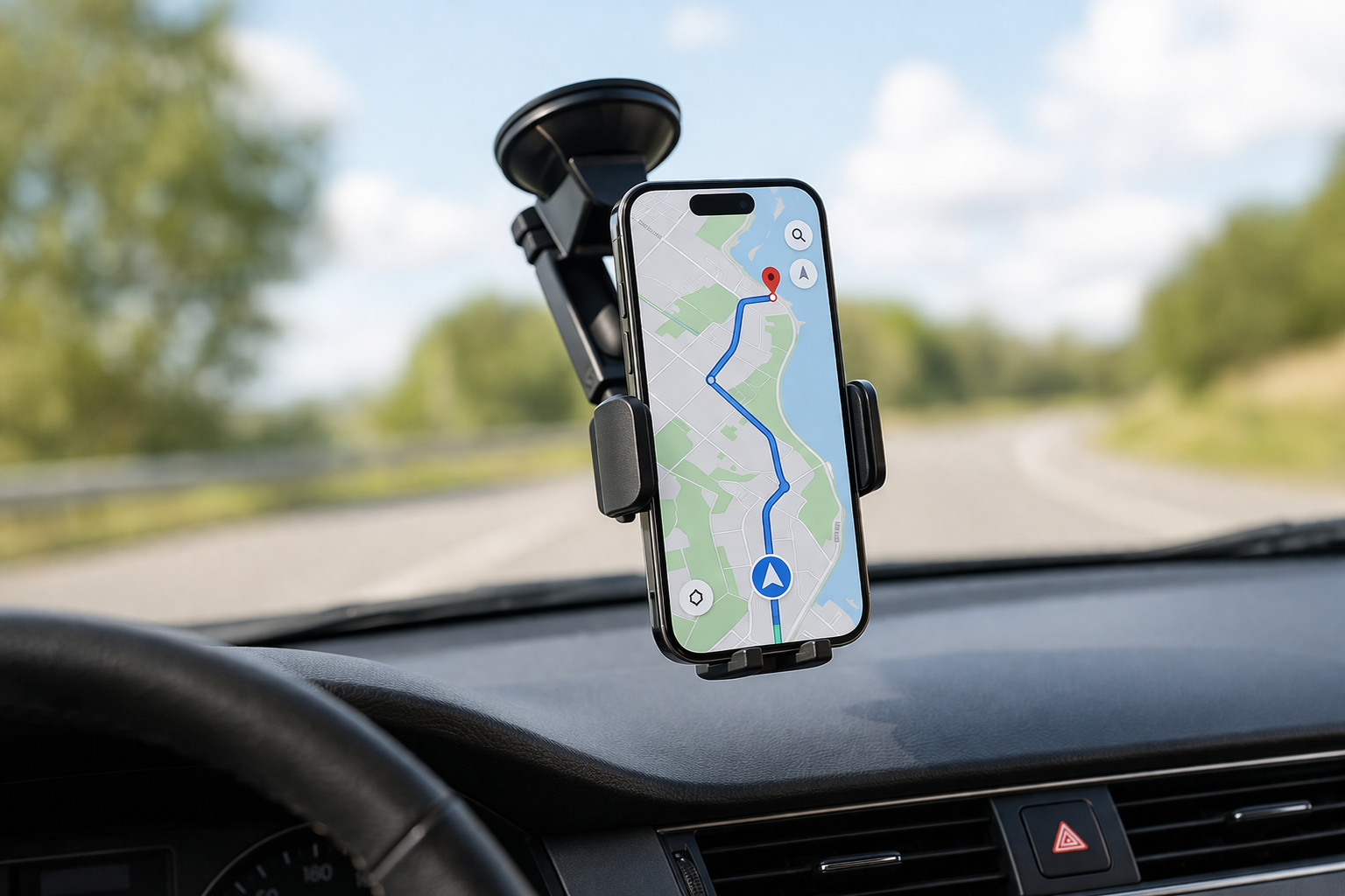 iPhone en navigatie tegelijk opladen in de auto
