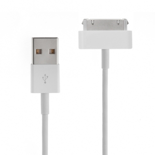 iPad oplader compact 30-pins 2 meter wit