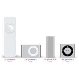 iPod Shuffle kabel 10 centimeter - 3e/4e generatie