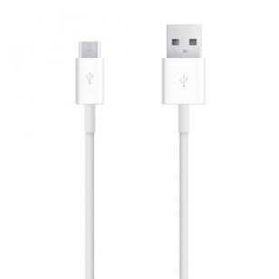 Draadloze oplader met kabel en adapter wit