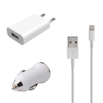 3-in-1 opladerset Lightning