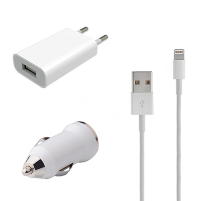 3-in-1 opladerset Lightning