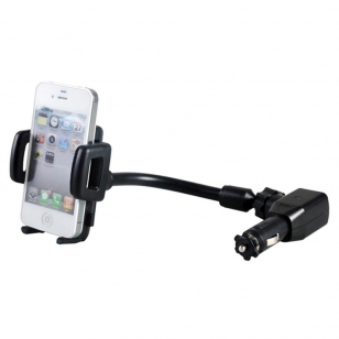 iPhone autohouder sigarettenaansteker met USB poort