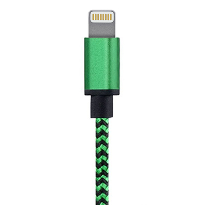 Nylon Lightning kabel 2 meter