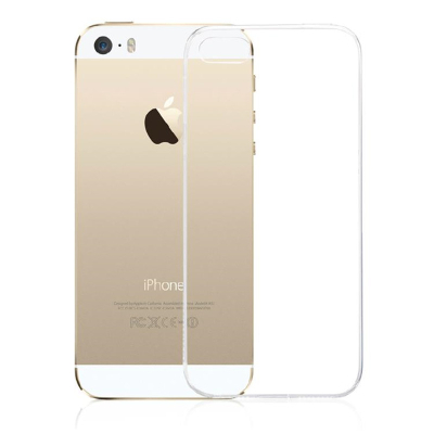iPhone 5/SE siliconen softcase transparant