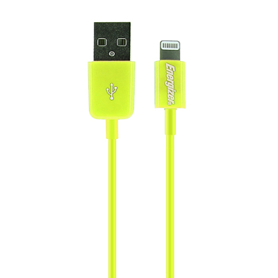 Energizer HighTech MFi Lightning kabel 1 meter groen
