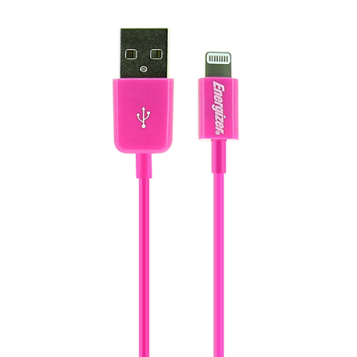 Energizer HighTech MFi Lightning kabel 1 meter roze