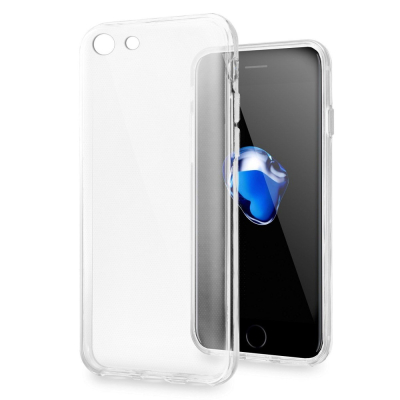 iPhone 8 siliconen softcase transparant