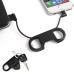 Sleutelhanger met Lightning kabel en flesopener