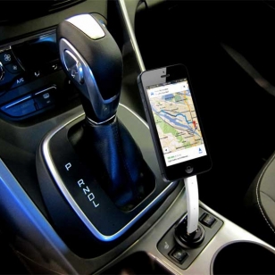 Buigbare Lightning houder wit