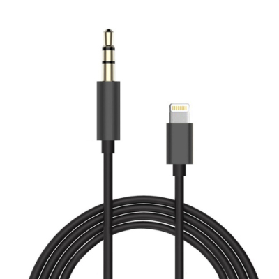 Lightning naar 3,5 mm jack aux audio kabel 1,5 meter