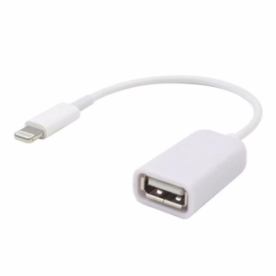 Lightning naar USB OTG adapter