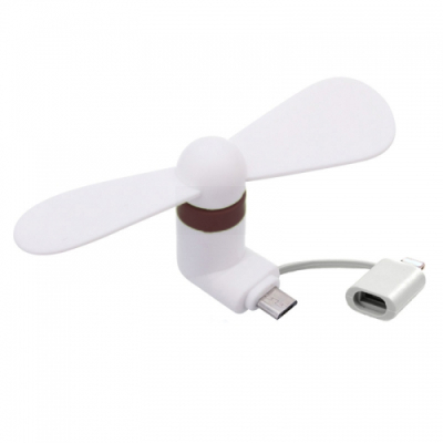 Smartphone ventilator micro USB en Lightning