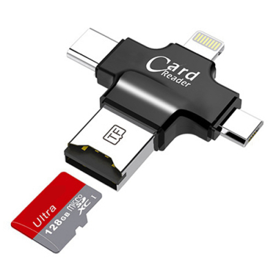 4 in 1 micro SD kaartlezer