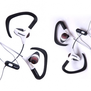 Deepbass D-09 sport oordopjes wit