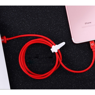 PZOZ nylon Lightning kabel 2 meter rood