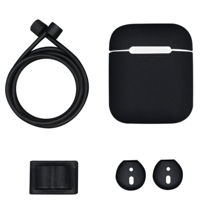 Accessoires set voor AirPods zwart