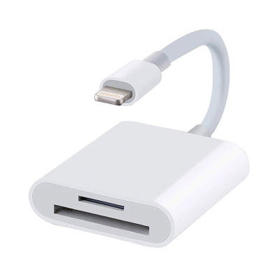 Lightning naar SD en micro SD kaartlezer