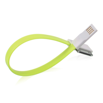 Platte 30-pins kabel 20 cm groen